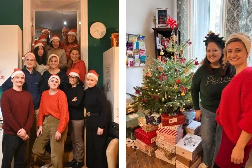 Das Alabaster Jar Team freut sich auf die Frauen