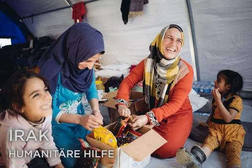 Humanitäre Hilfe Irak