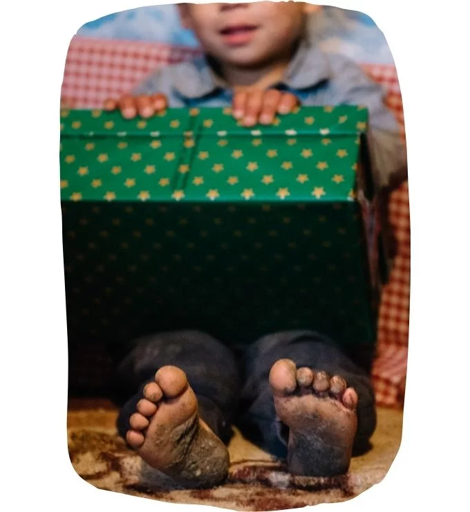 Nicht mehr barfuß unterwegs Nicht mehr barfuß unterwegs