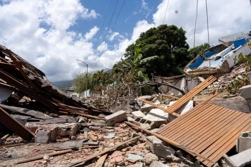 Zerstörung in Venezuela