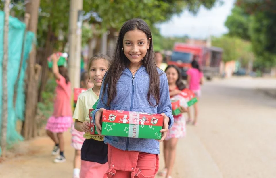 Verteilerländer von "Weihnachten im Schuhkarton"