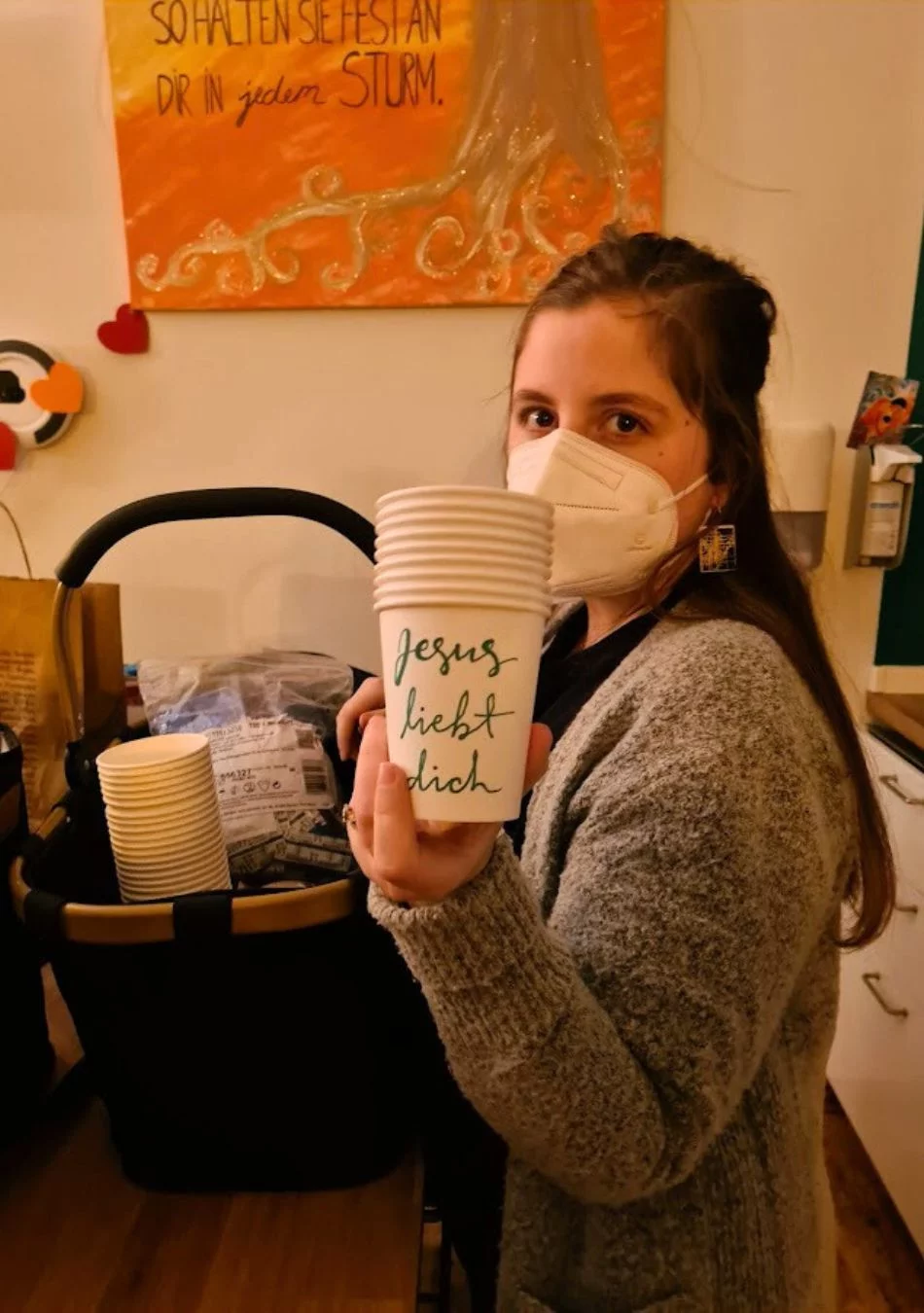 Ich bin hier, weil Jesus hier wäre