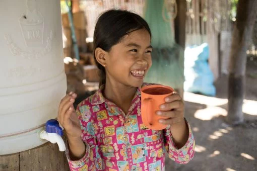 Sauberes Wasser macht Freude