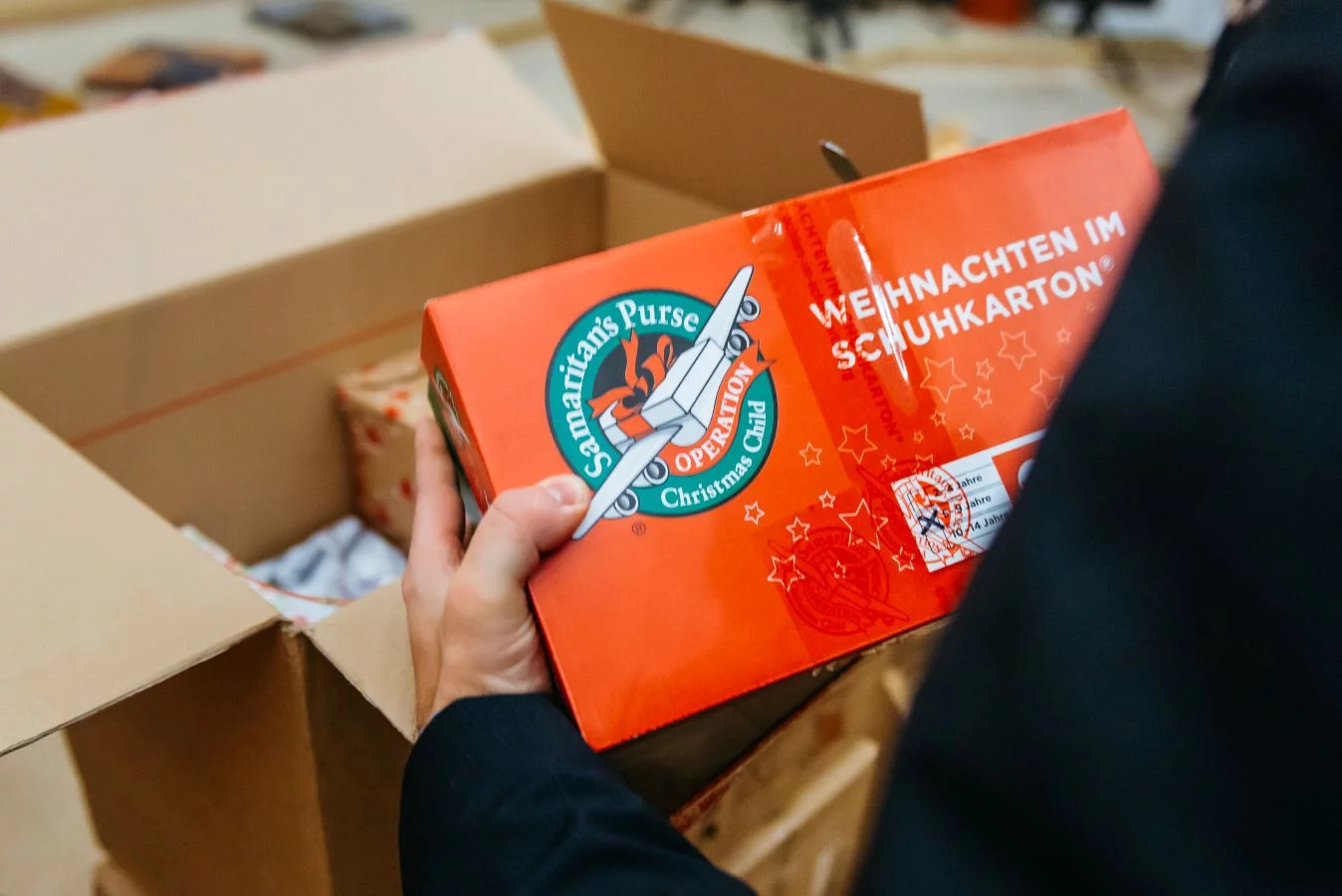 10 Minuten für Weihnachten im Schuhkarton