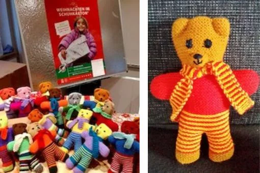 Bereit für die Schuhkartons