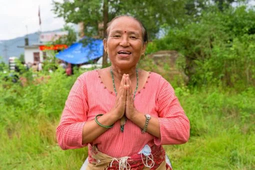 Große Dankbarkeit in Nepal