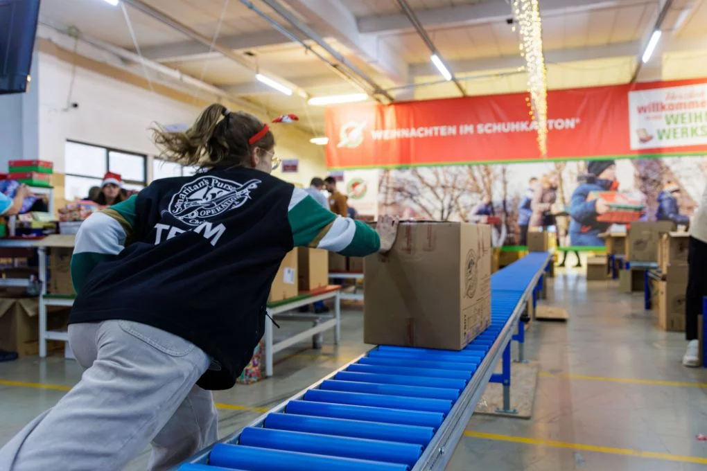 Ab geht´s zur Verladung!