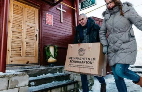 "Weihnachten im Schuhkarton"