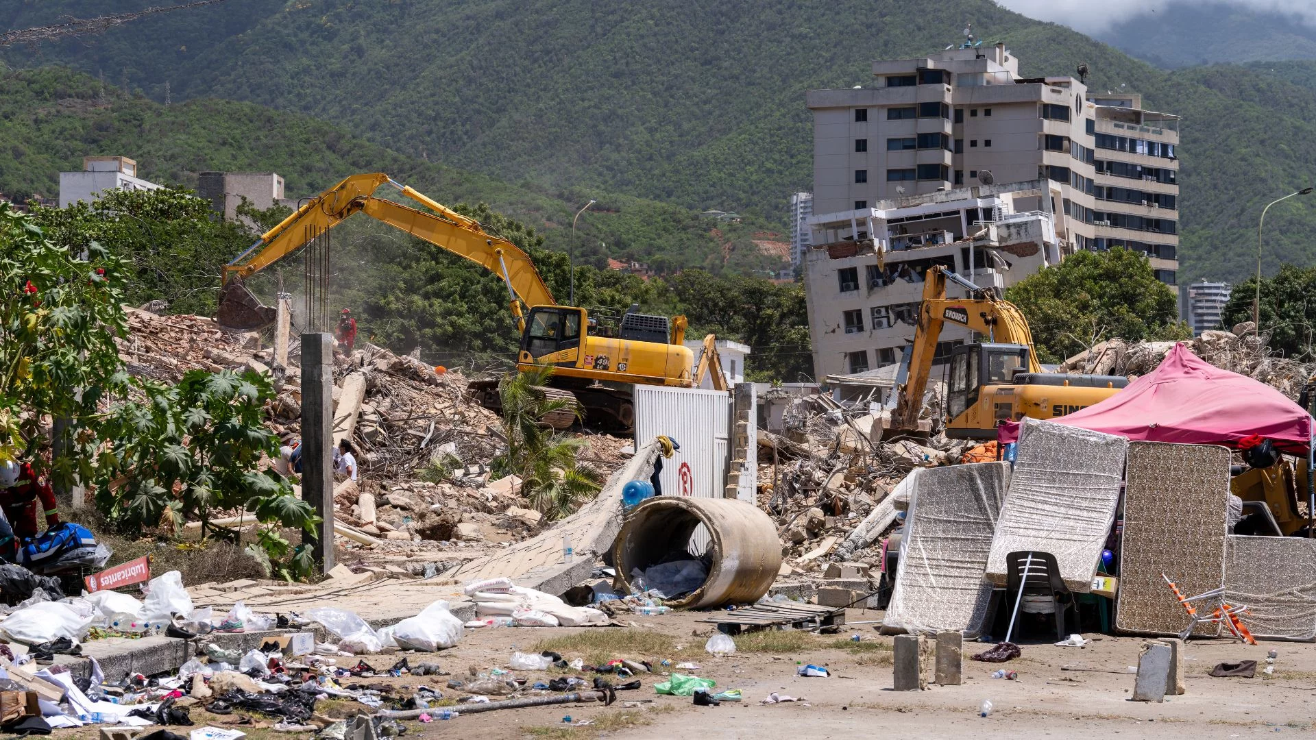 Ausmaß der Zerstörung in La Guaira