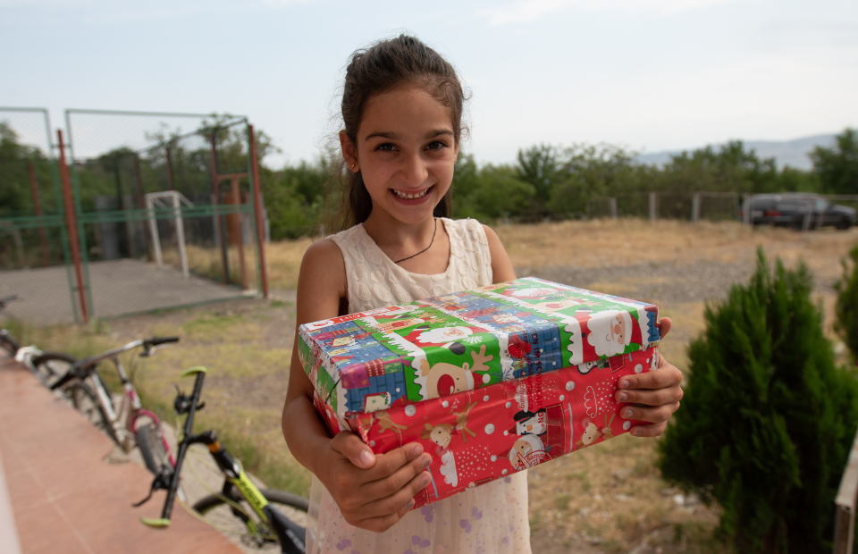 "Weihnachten im Schuhkarton" in Kroatien