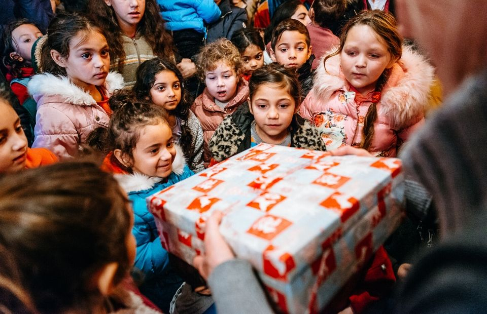 "Weihnachten im Schuhkarton" in Rumänien