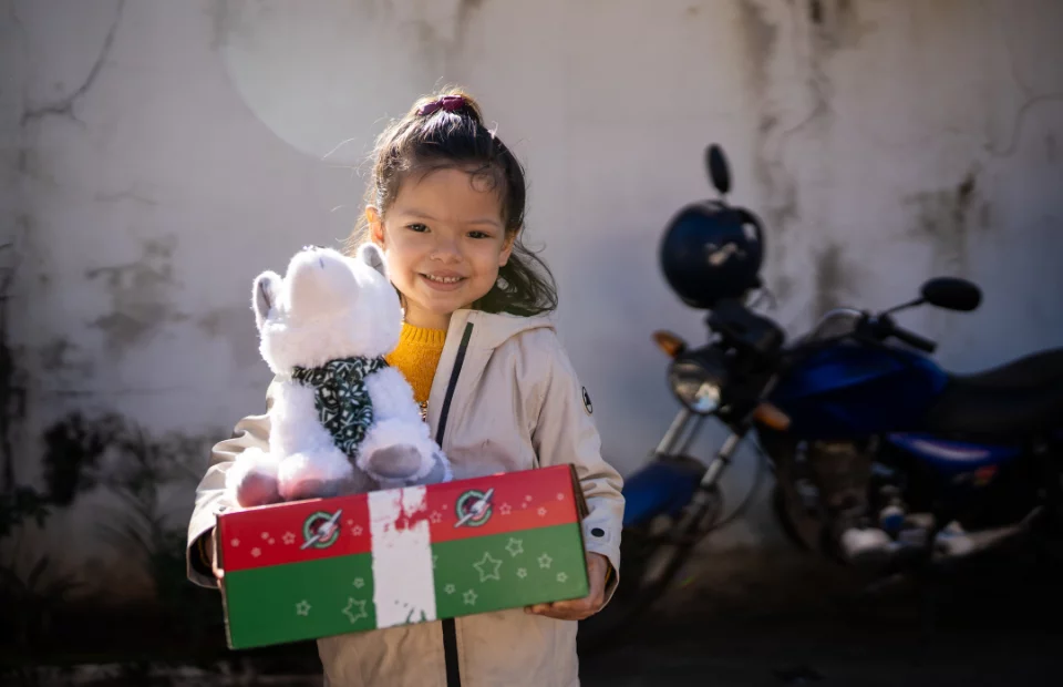 Weihnachten im Schuhkarton