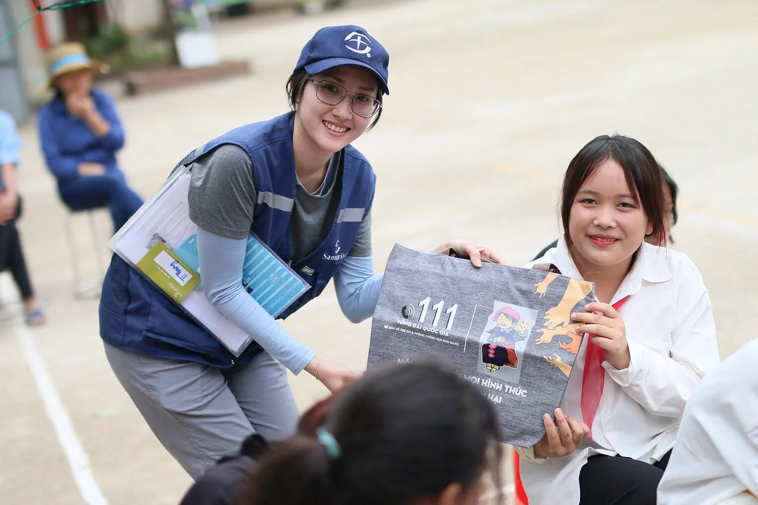 Kinder schützen in Vietnam