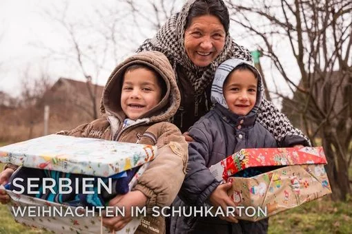 Weihnachten im Schuhkarton Serbien
