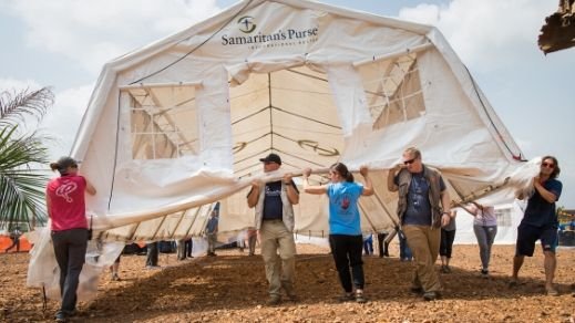 DART Einsatz mit Samaritan's Purse