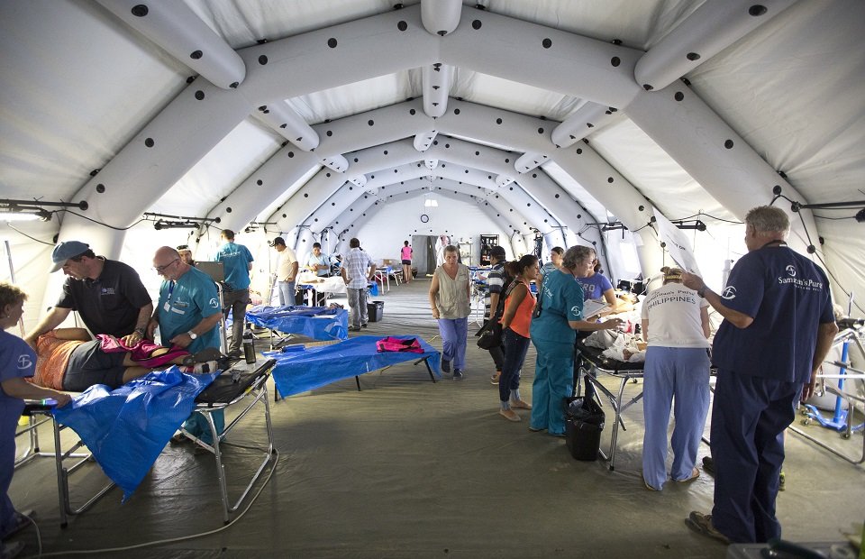 Mobiles Krankenhaus von Samaritan's Purse