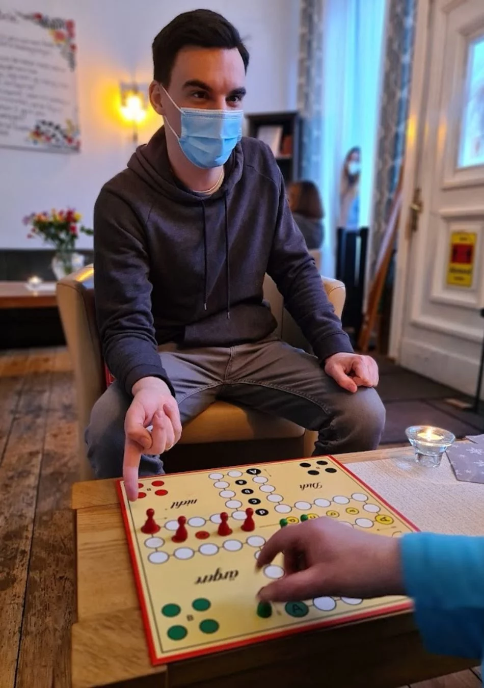 Ich bin hier, weil Jesus hier wäre