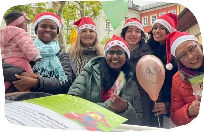 Hochmotiviert beim Straßeneinsatz