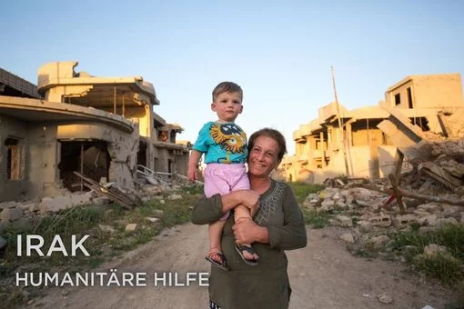 Humanitäre Hilfe Irak