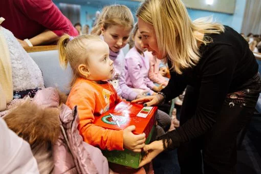 Auch die Kleinsten werden beschenkt