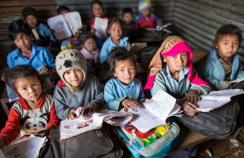 Samaritan's Purse fördert Bildung in Nepal.