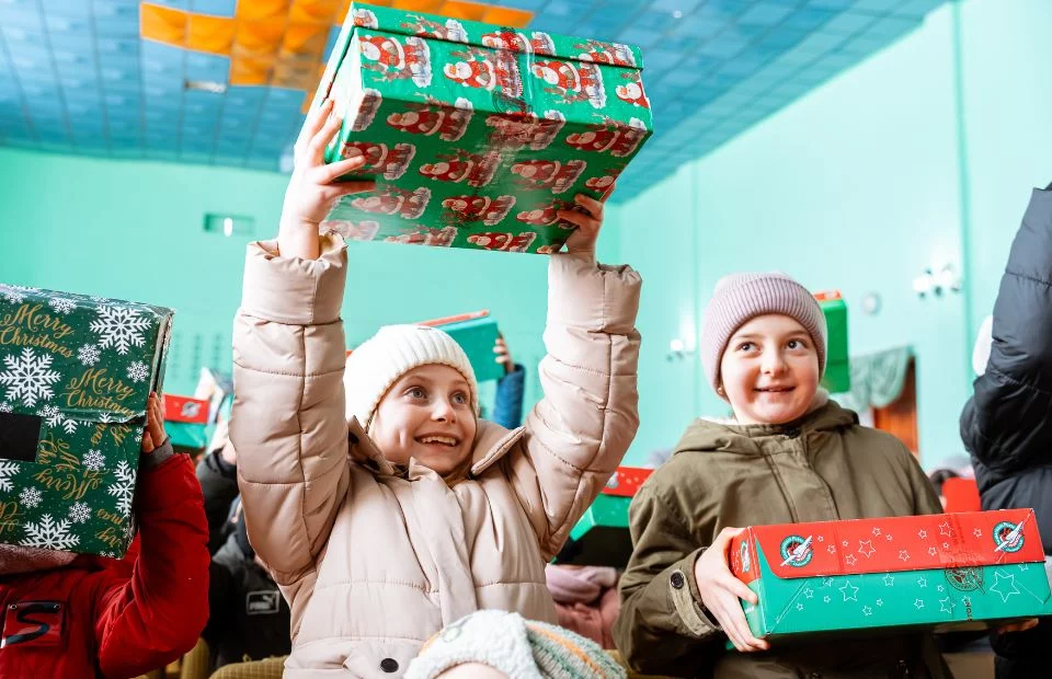 Gebet für „Weihnachten im Schuhkarton“