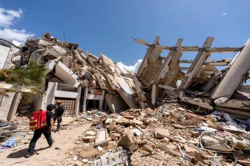Die Zerstörung auf den Straßen Venezuelas