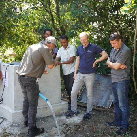 Lange Leitung WASH-Projekt