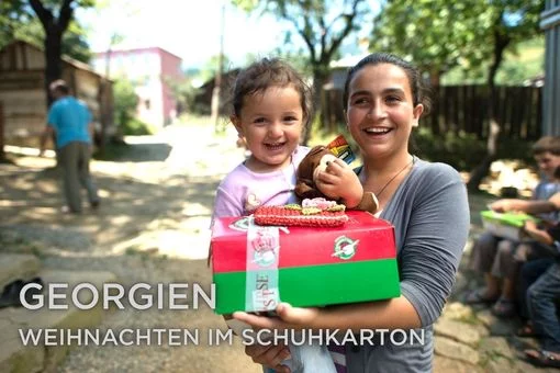 Weihnachten im Schuhkarton Georgien