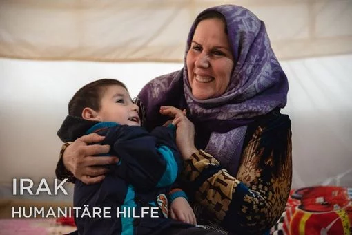 Humanitäre Hilfe im Irak