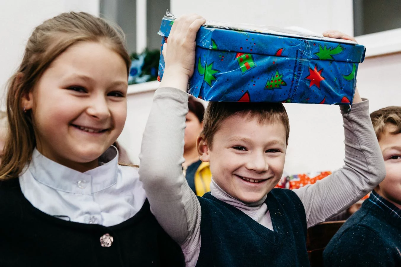 Ein Schuhkarton bringt Hoffnung - zu Daniel und Katka aus der Slowakei