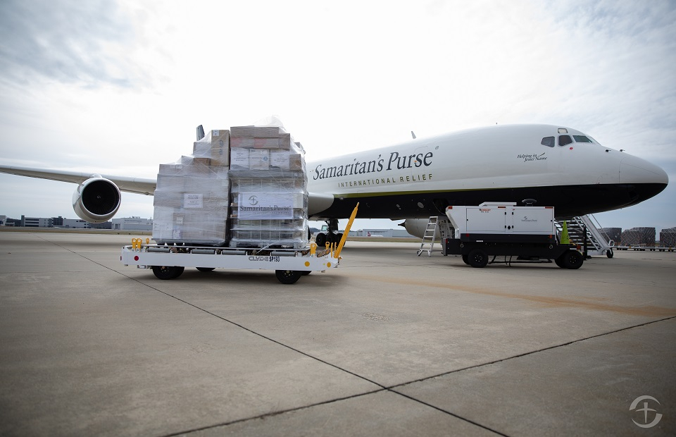 Flugzeug von Samaritan's Purse Flugzeug von Samaritan's Purse