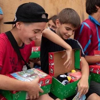 "Weihnachten im Schuhkarton" in Georgien