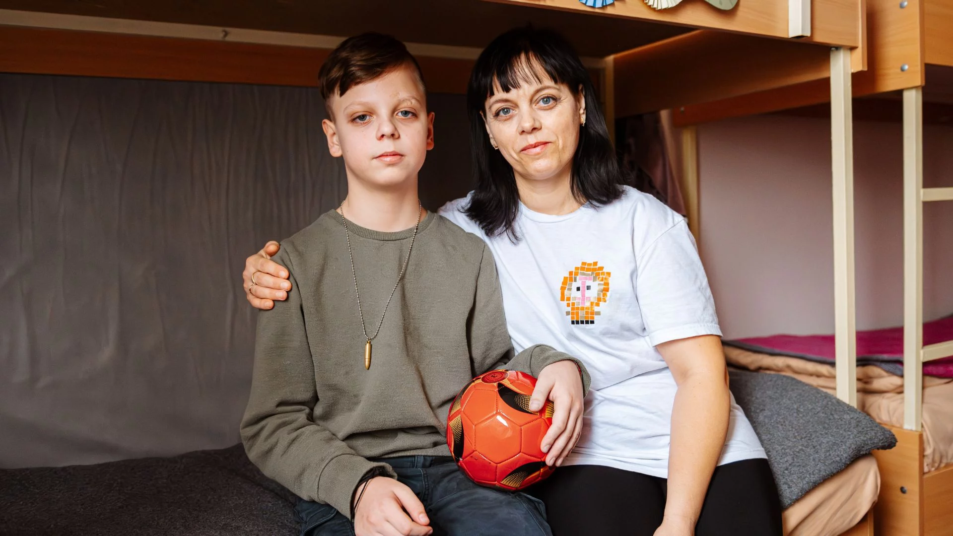 Stepan und seine Mutter Svetlana