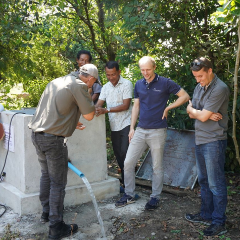 Lange Leitung WASH-Projekt 