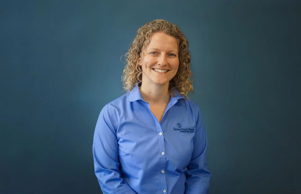 Mitarbeiterin Samaritan's Purse