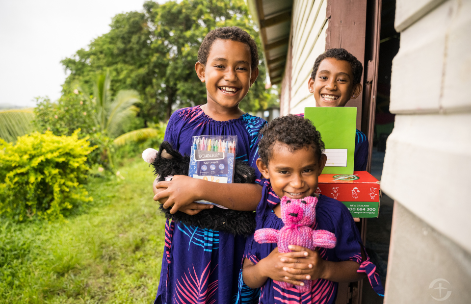 "Weihnachten im Schuhkarton" auf den Fidji Inseln