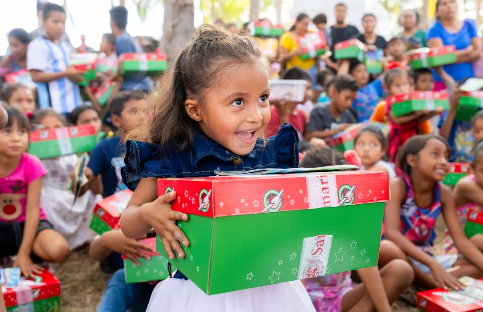 "Weihnachten im Schuhkarton" in Mexiko