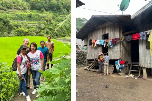 Unterwegs zu Hausbesuchen