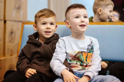 Vorfreude auf die Schuhkartons