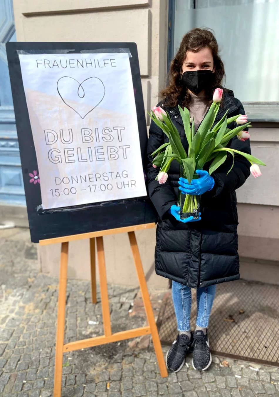 Ich bin hier, weil Jesus hier wäre