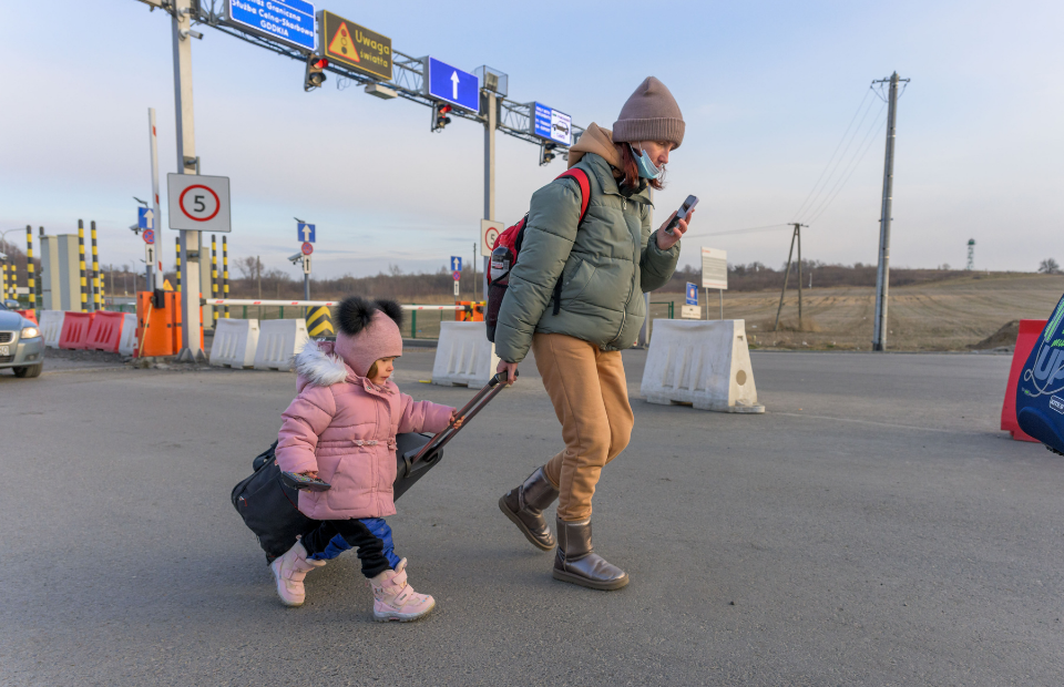 Ukrainische Frauen vor Menschenhandel schützen