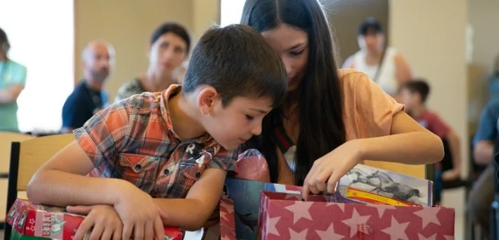 "Weihnachten im Schuhkarton" in Georgien