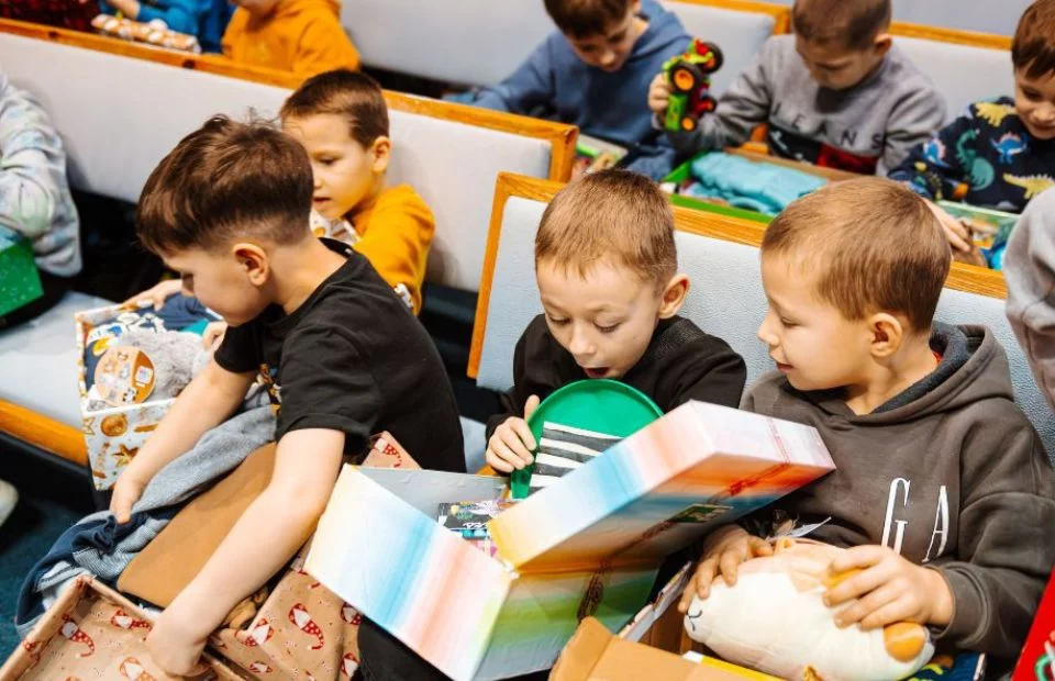 Weihnachten im Schuhkarton