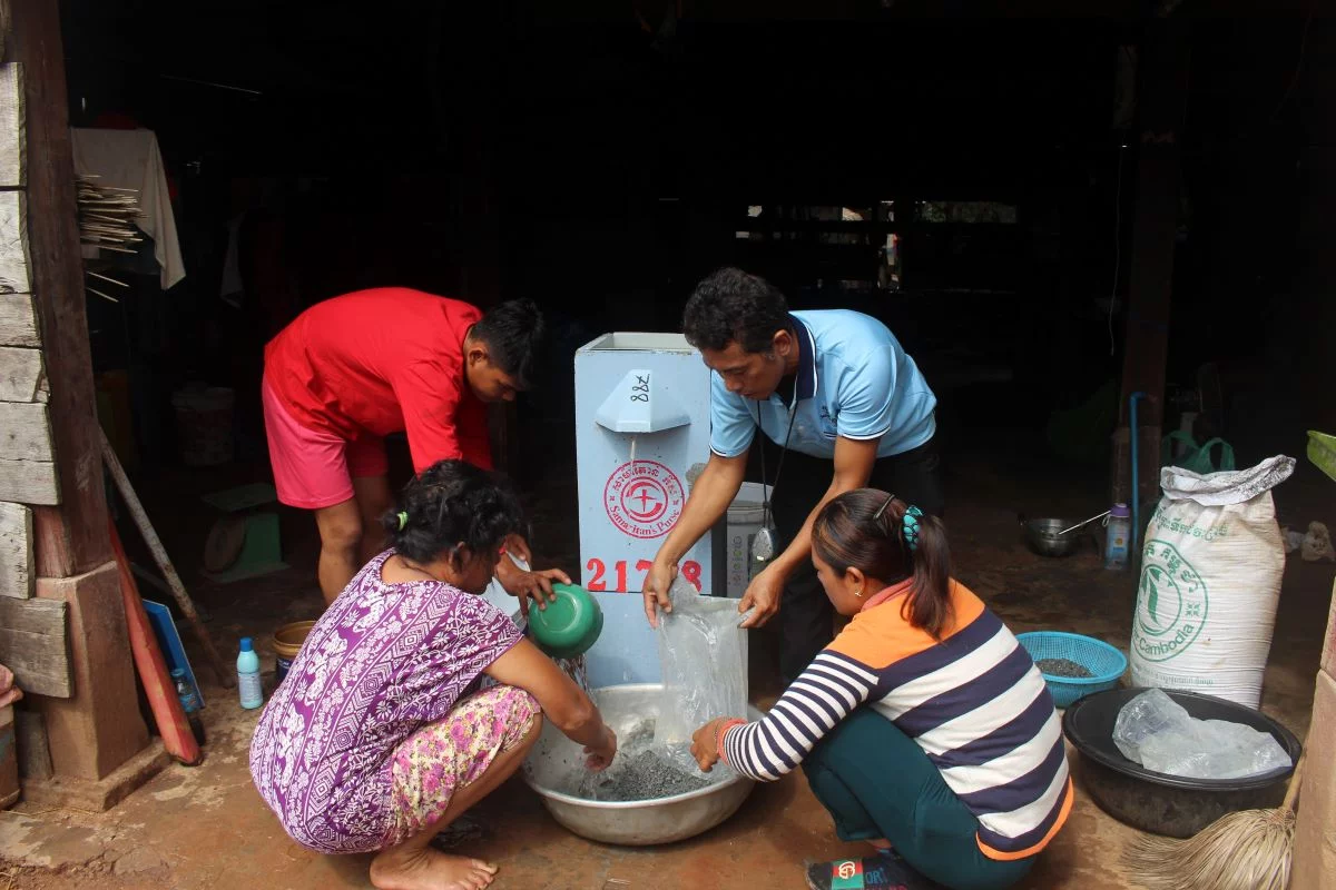 Bio-Sand-Wasserfilter