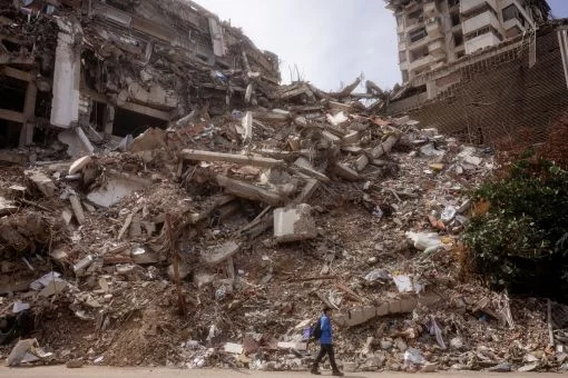 Zerstörung in Venezuela