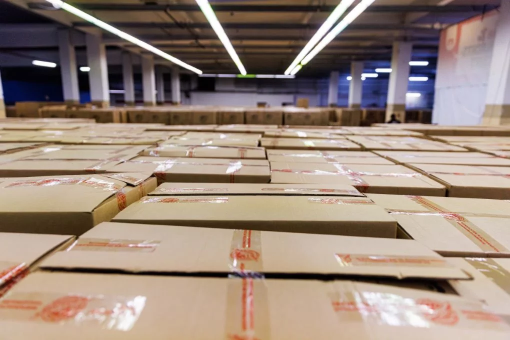 So viele Schuhkartons gehen auf die Reise!