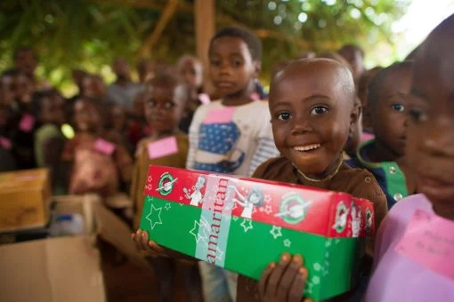 Schuhkarton-Freude in Afrika Schuhkarton-Freude in Afrika