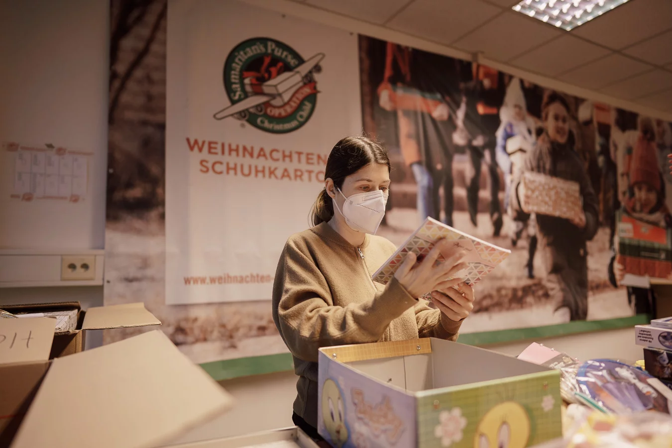 Liebe auf die Reise schicken - Weihnachtswerkstatt