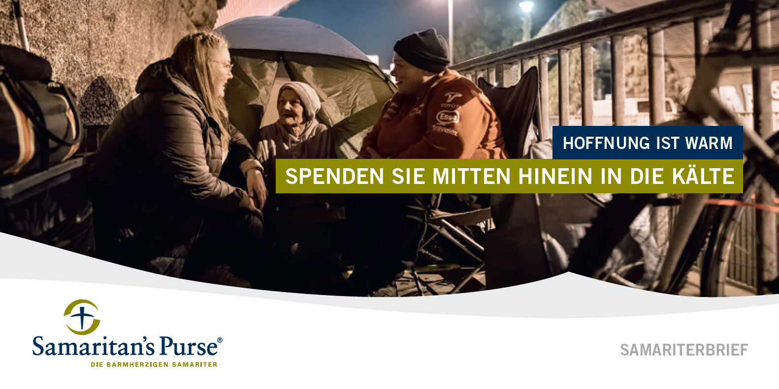 Samaritan's Purse kümmert sich um Obdachlose und Frauen in Zwangsprostitution